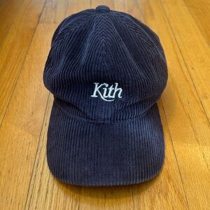 Navy Kith VF Corduroy Cap